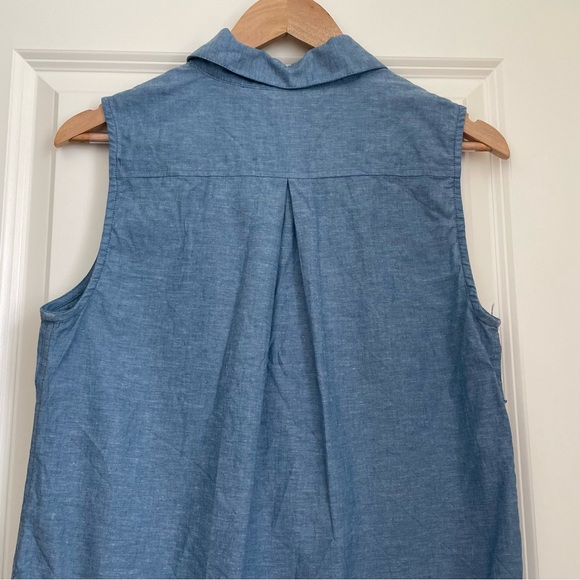 Tradlands Highland Sleeveless Everyday Chambray size M - Picture 6 of 8